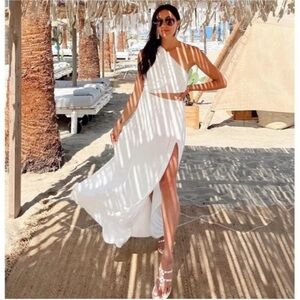 MISA Calliope One-shoulder Maxi Dress size S NWOT